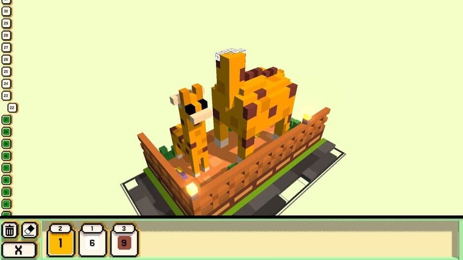 Скриншот 3 из Coloring Voxels: Zoo Pack
