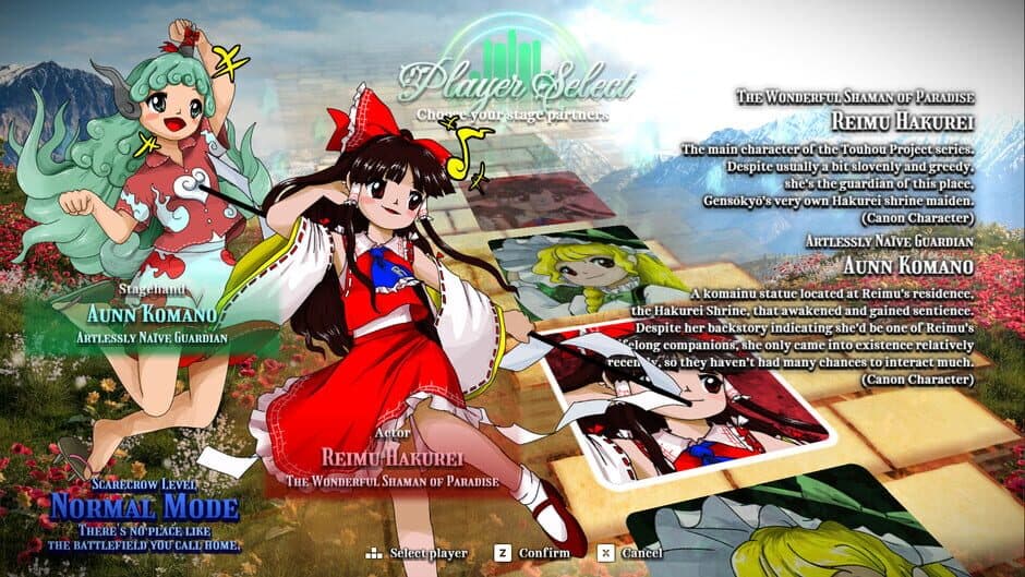 Скриншот 2 из Touhou Sousenkyou: Land of Oracular Zeitgeist