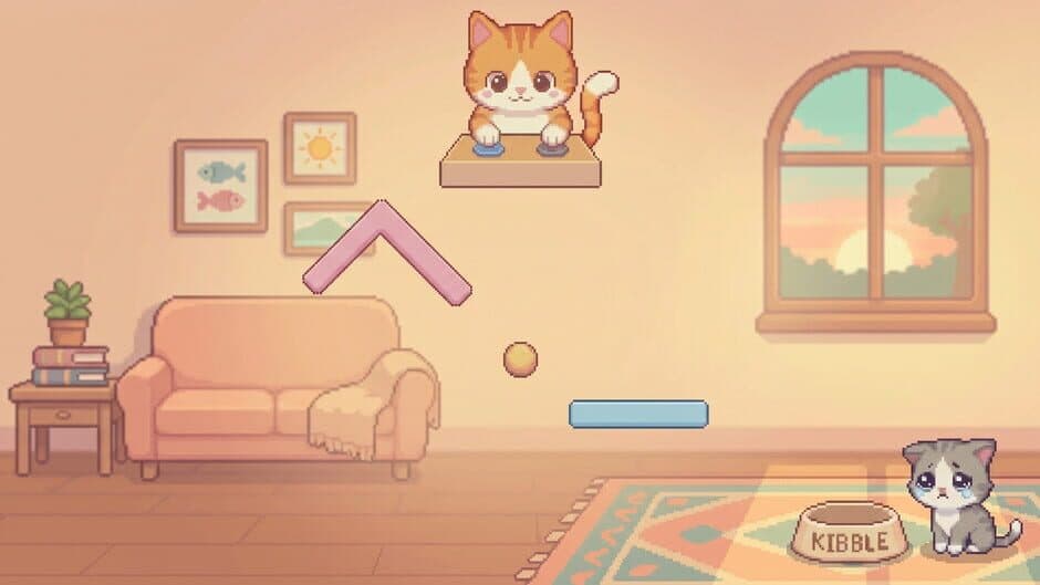 Скриншот 1 из Feed the Cat: Gravity Puzzle