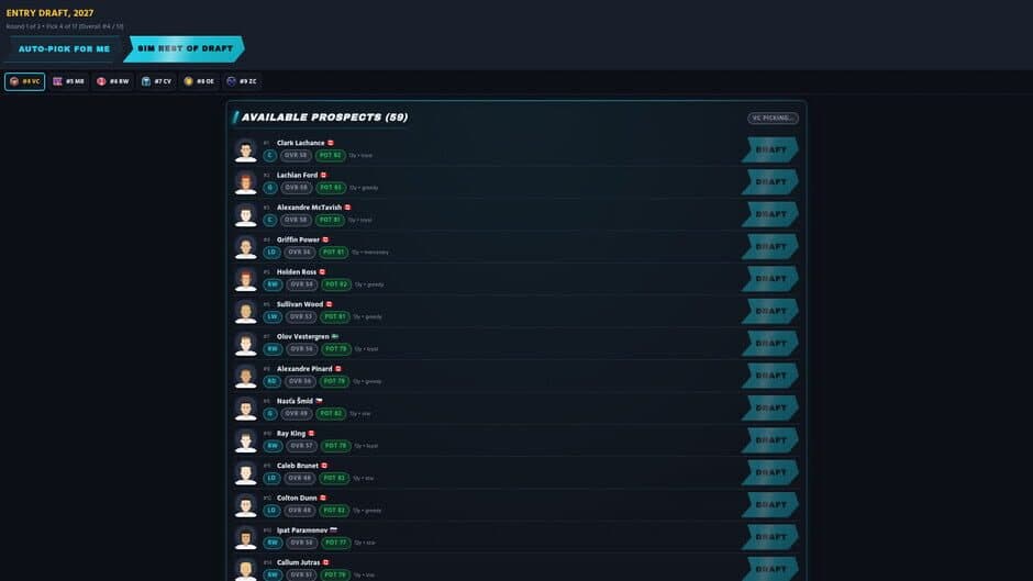 Скриншот 4 из OvertimeGM: Hockey Manager