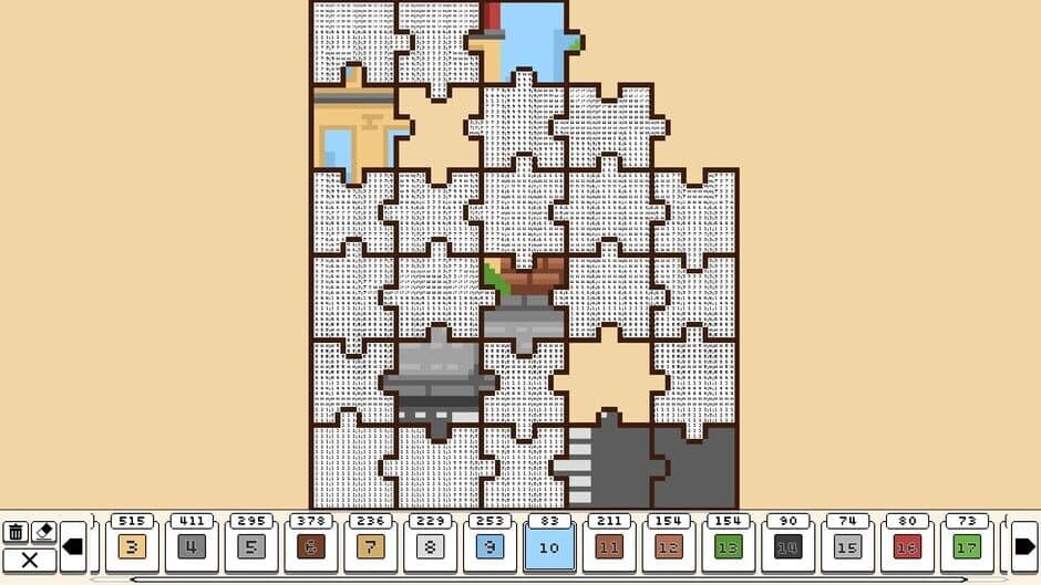 Скриншот 4 из Coloring Pixels: Jigsaw Pack