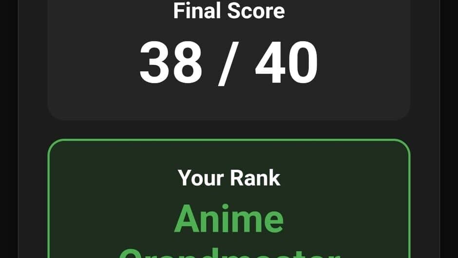 Скриншот 4 из Anime Quiz Challenge
