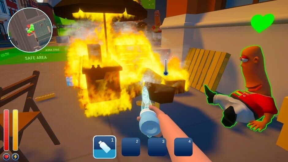 Скриншот 3 из Rescue Guys: Firefighters Simulator