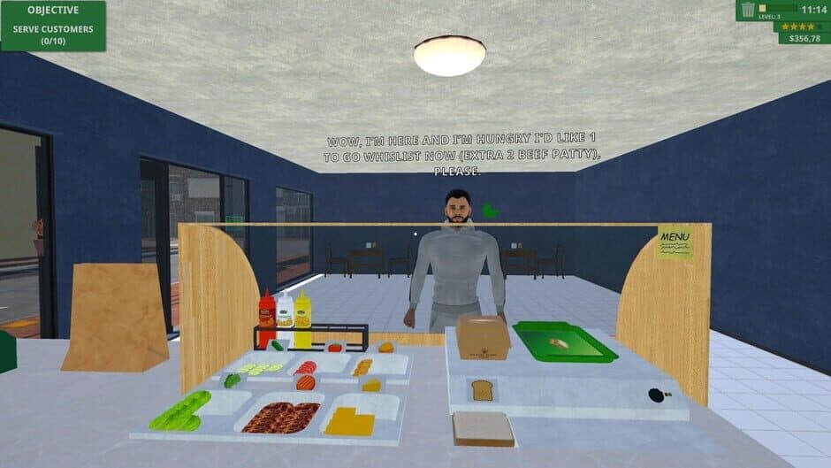 Скриншот 7 из Sandwich Shop Simulator
