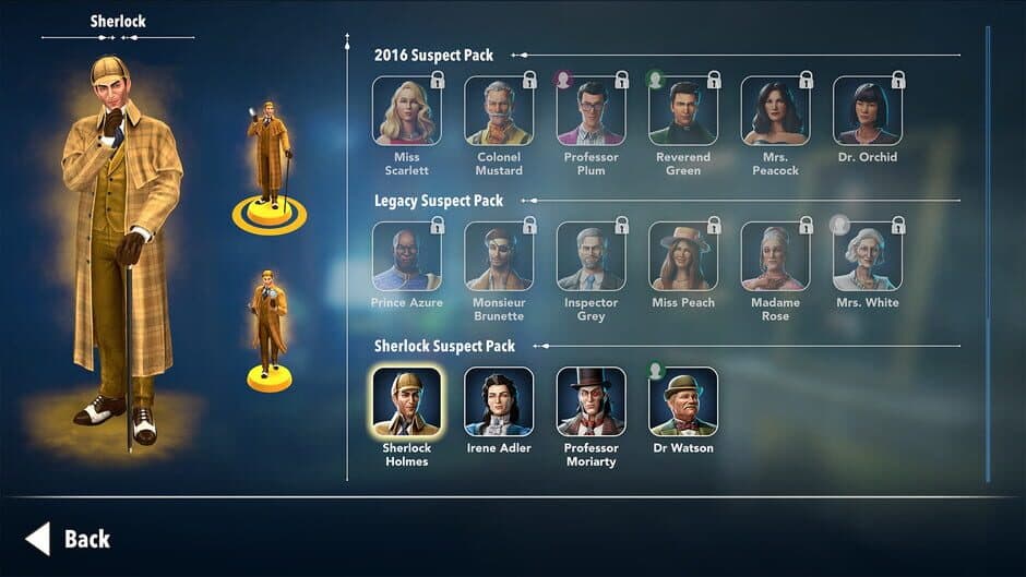 Скриншот 4 из Clue/Cluedo: Sherlock Suspect Pack