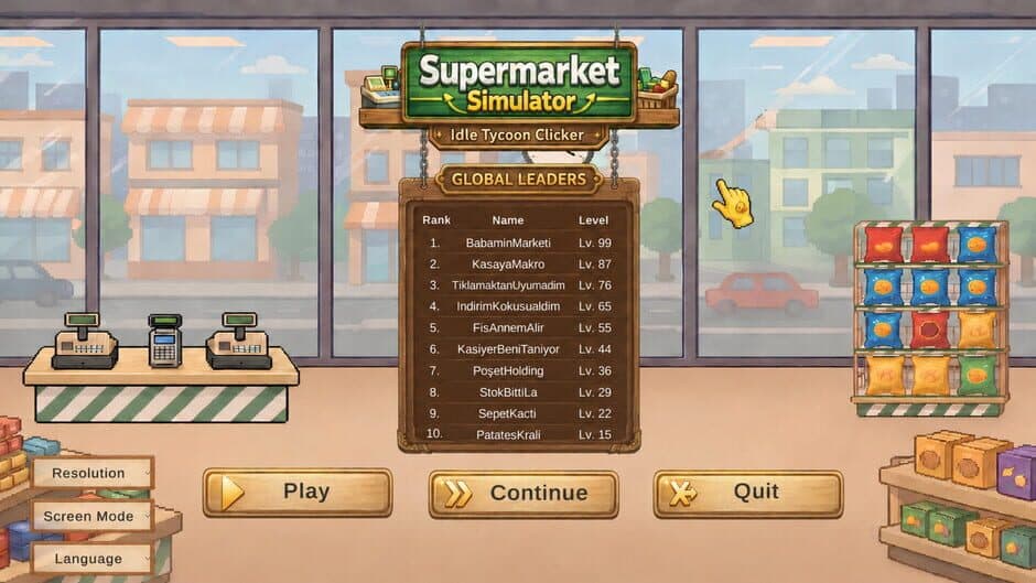 Скриншот 1 из Supermarket Simulator: Idle Tycoon Clicker