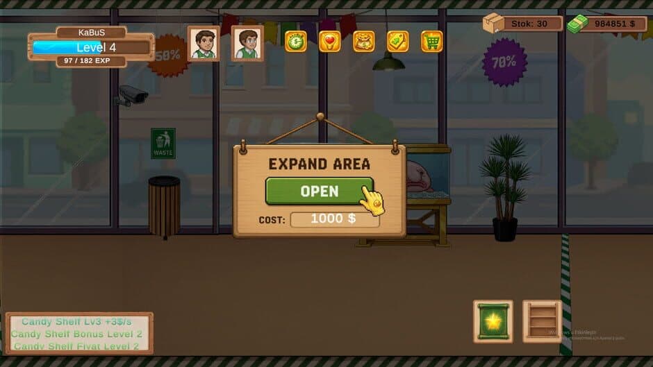 Скриншот 4 из Supermarket Simulator: Idle Tycoon Clicker