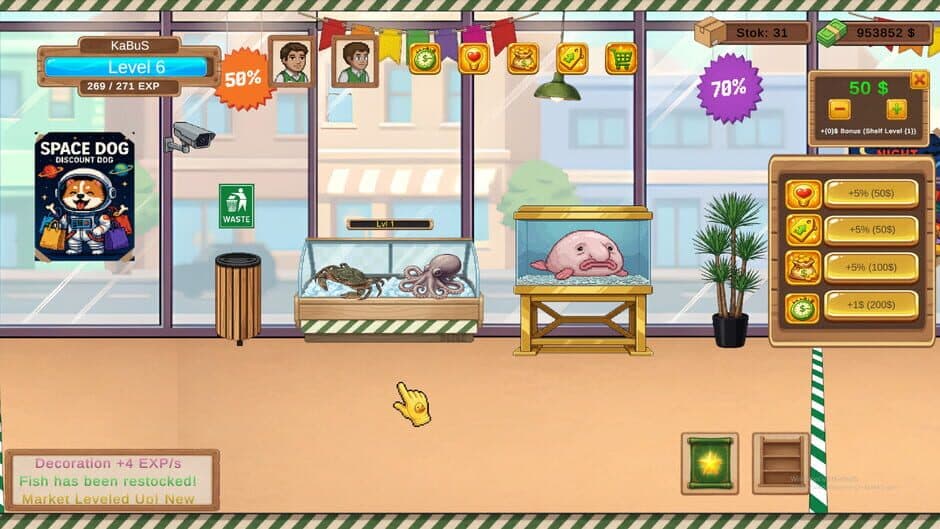 Скриншот 5 из Supermarket Simulator: Idle Tycoon Clicker