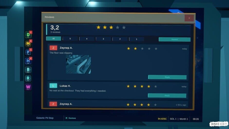 Скриншот 9 из Galactic Pit Stop Simulator