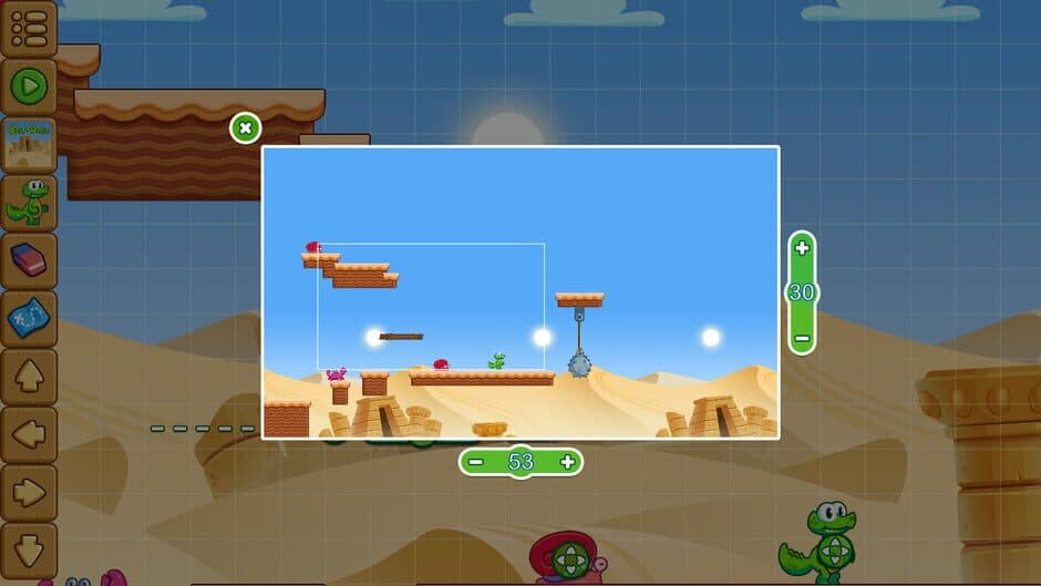 Скриншот 6 из Croc's World Construction Kit (Level Maker)