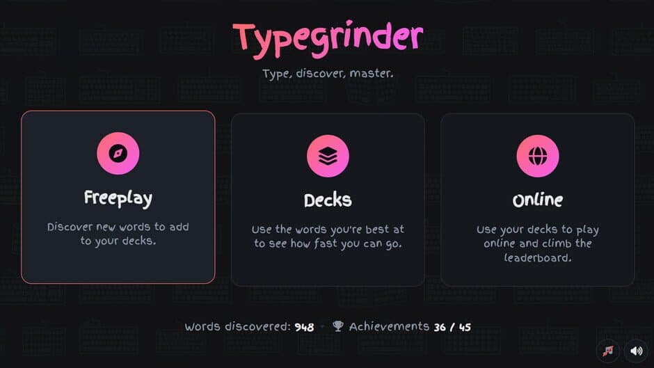 Скриншот 3 из Typegrinder