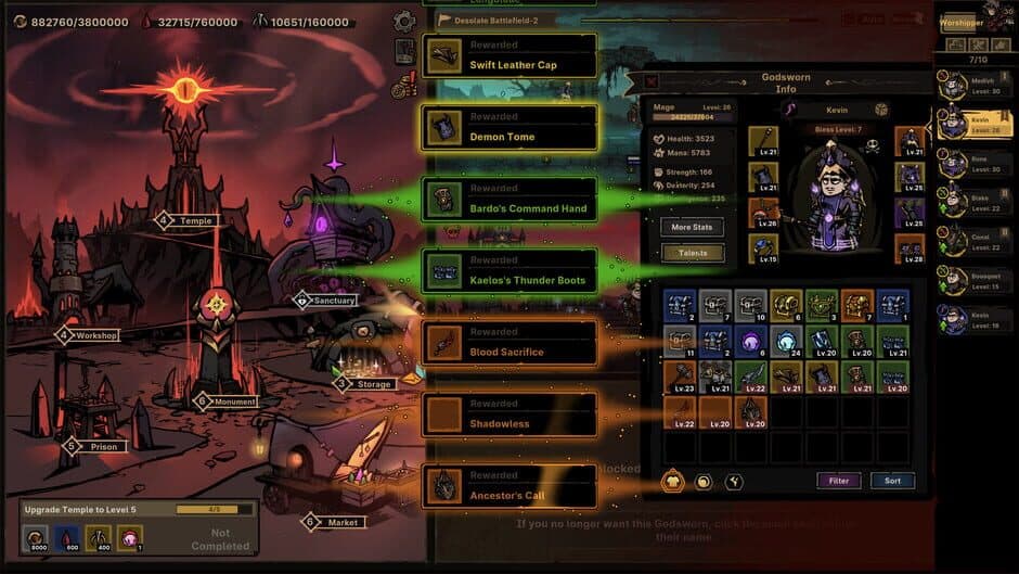 Скриншот 1 из Path of Idle: Old Gods Rising