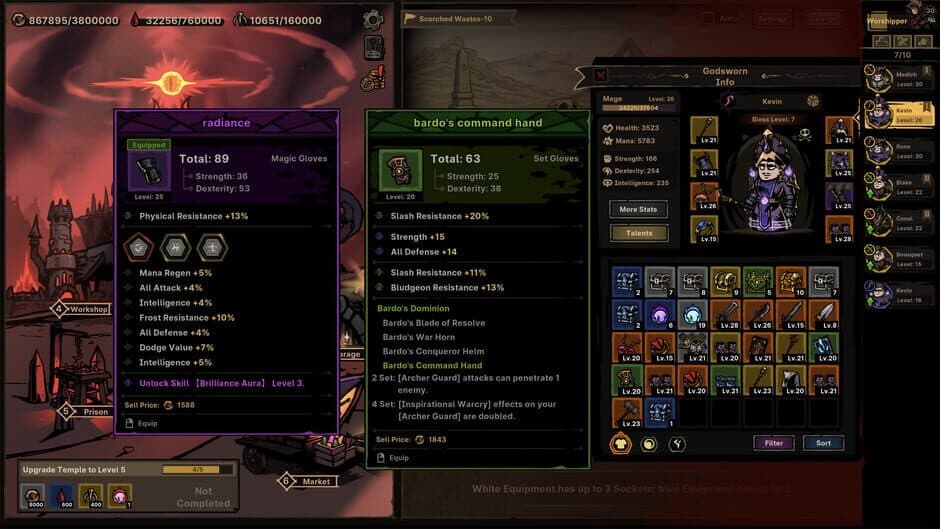 Скриншот 2 из Path of Idle: Old Gods Rising