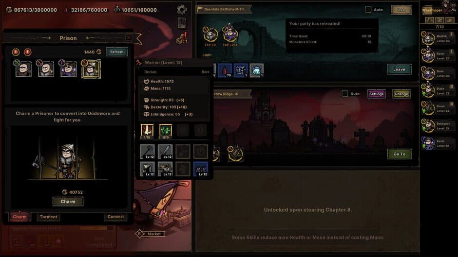 Скриншот 5 из Path of Idle: Old Gods Rising