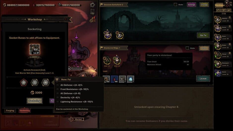 Скриншот 7 из Path of Idle: Old Gods Rising