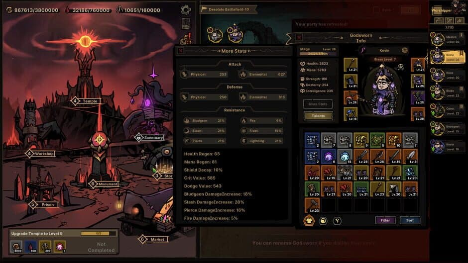 Скриншот 9 из Path of Idle: Old Gods Rising