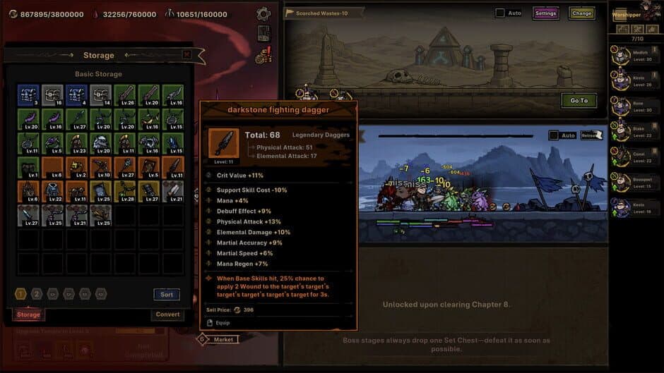 Скриншот 11 из Path of Idle: Old Gods Rising