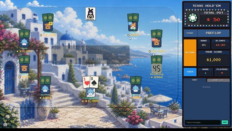 Скриншот 1 из Pixel Texas Hold'em
