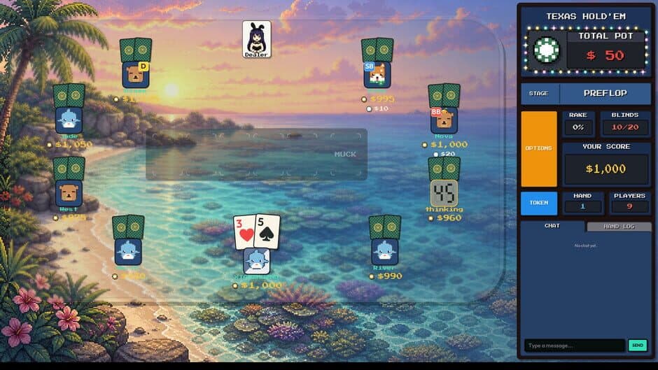 Скриншот 3 из Pixel Texas Hold'em