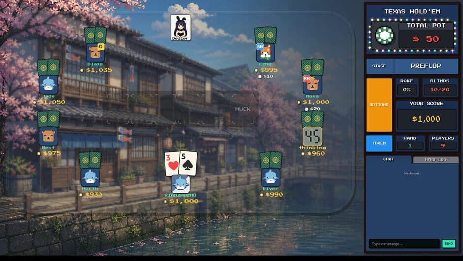 Скриншот 6 из Pixel Texas Hold'em
