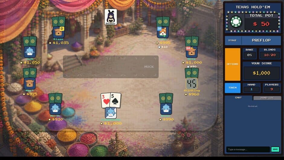 Скриншот 7 из Pixel Texas Hold'em