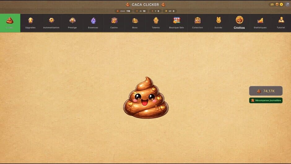Скриншот 4 из Caca Clicker