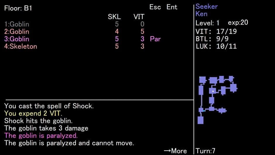 Скриншот 3 из Text Dungeon: The Ring of Life