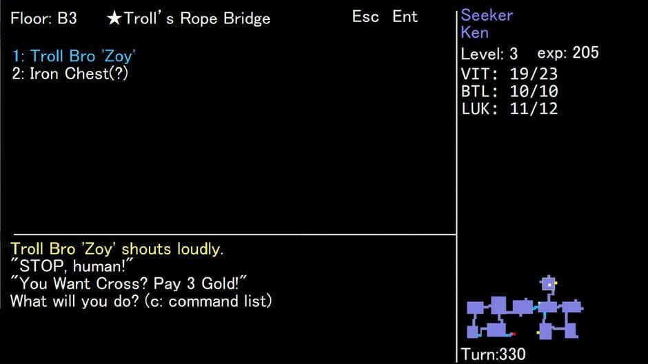 Скриншот 5 из Text Dungeon: The Ring of Life