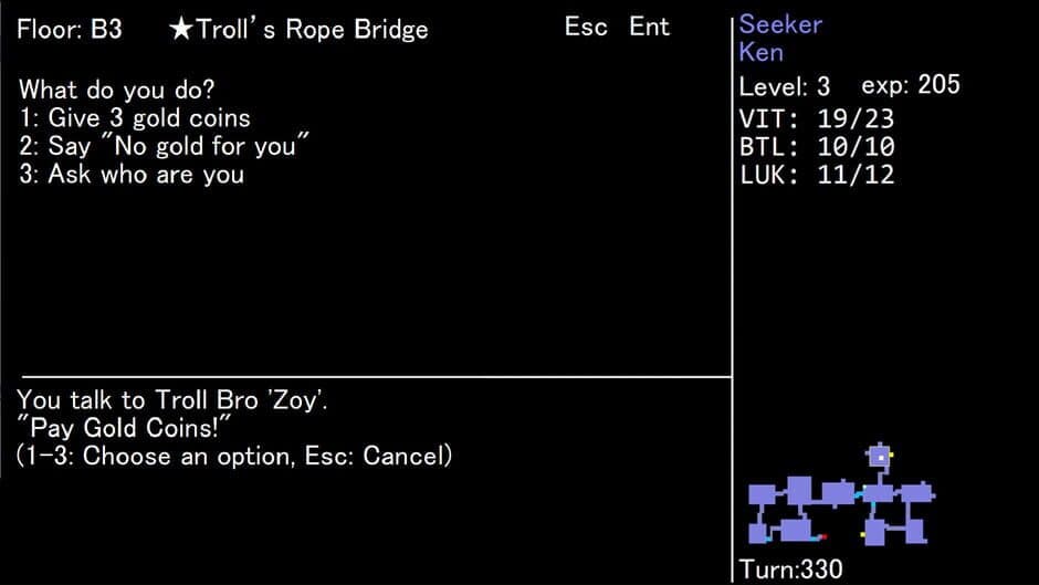 Скриншот 6 из Text Dungeon: The Ring of Life