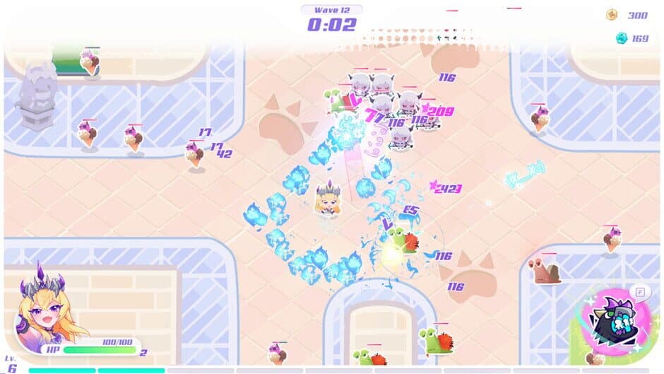 Скриншот 1 из Kaiju Princess: Super Survivor Showdown
