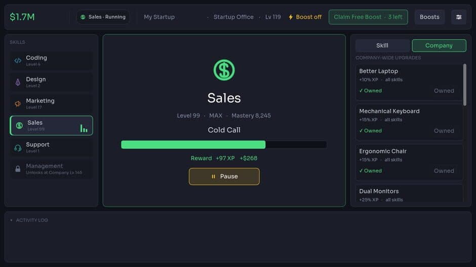 Скриншот 1 из Idle Startup
