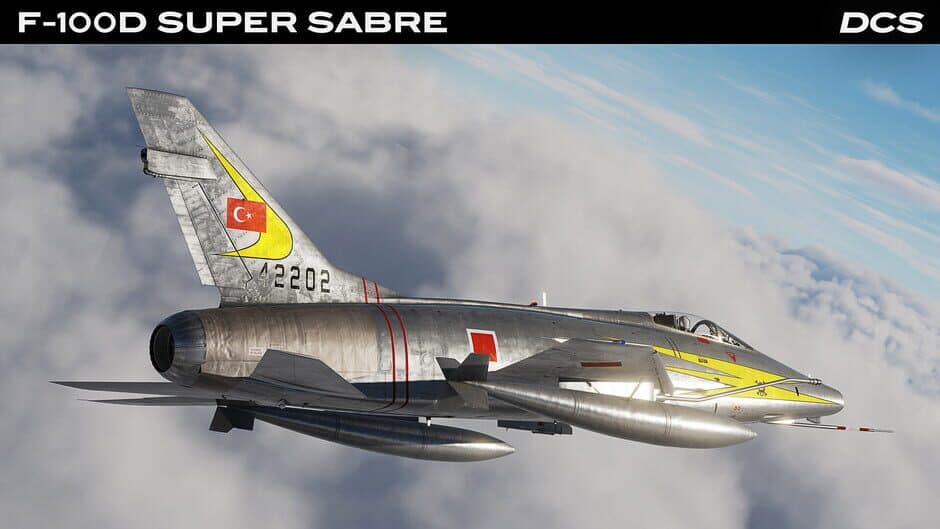 Скриншот 1 из DCS World: F-100D Super Sabre by Grinnelli Designs