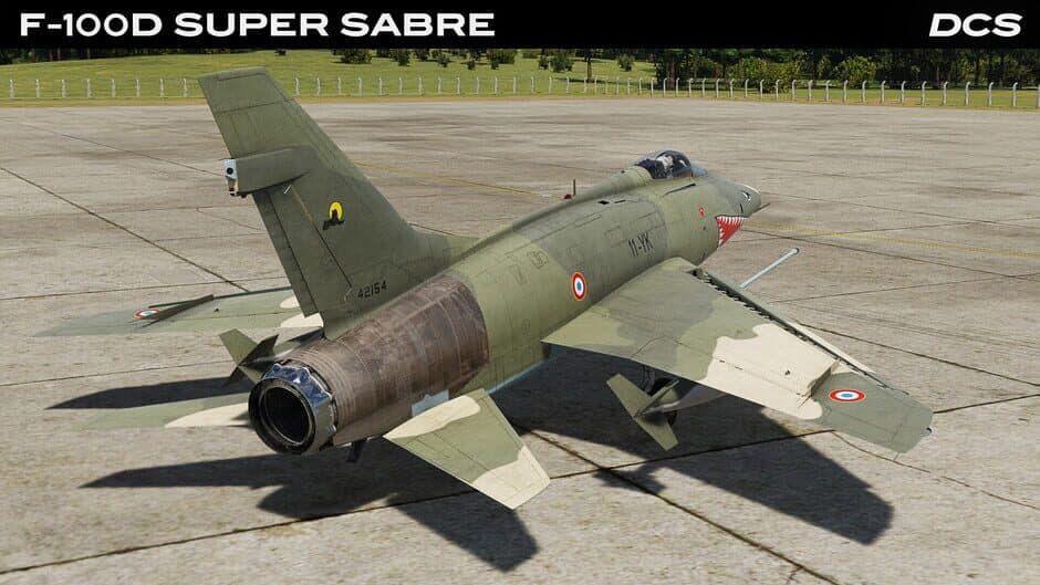 Скриншот 4 из DCS World: F-100D Super Sabre by Grinnelli Designs
