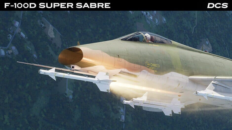 Скриншот 8 из DCS World: F-100D Super Sabre by Grinnelli Designs