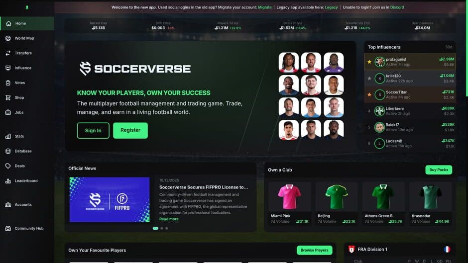Скриншот 5 из Soccerverse