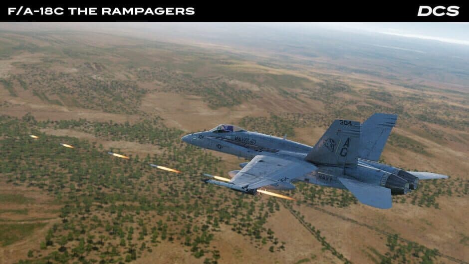 Скриншот 2 из DCS World: F/A-18C: The Rampagers Campaign by Baltic Dragon