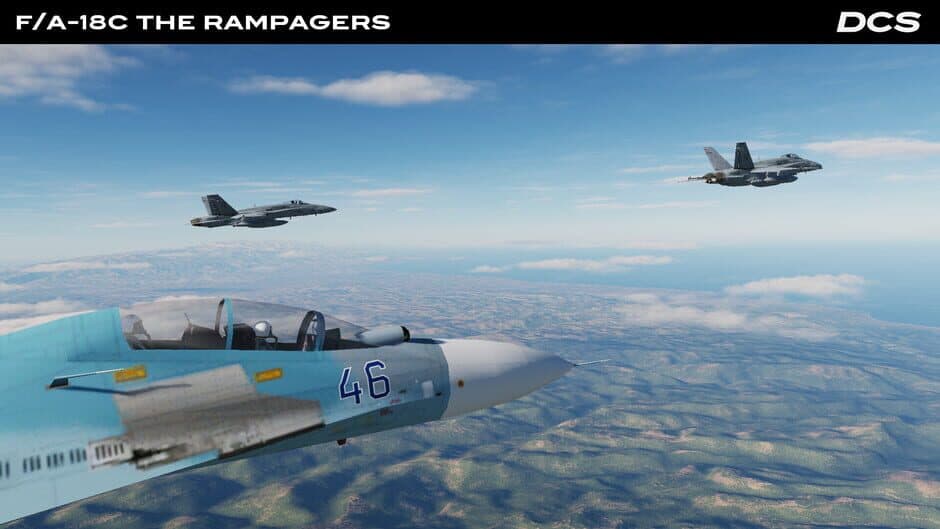 Скриншот 10 из DCS World: F/A-18C: The Rampagers Campaign by Baltic Dragon