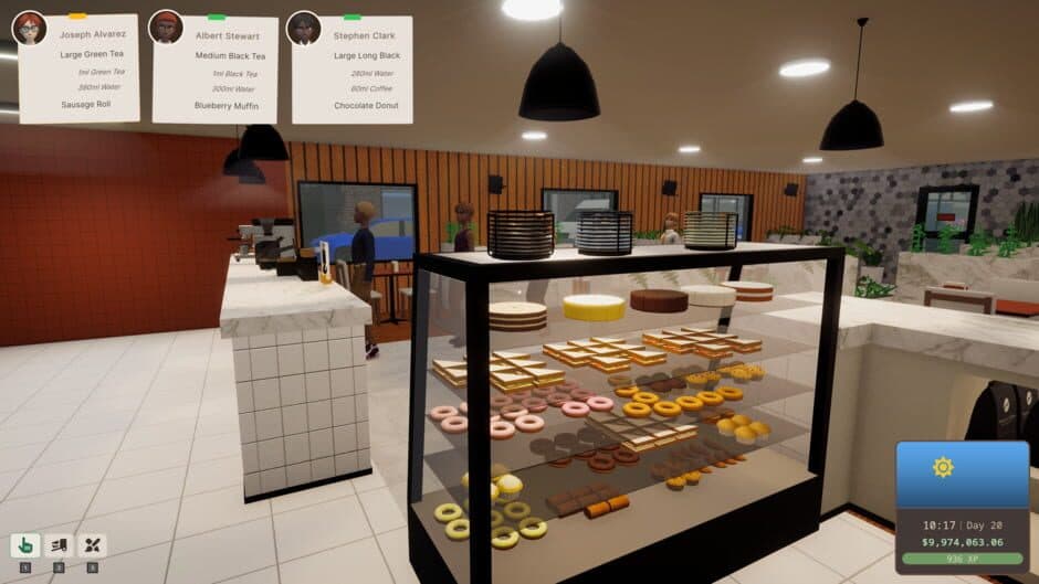 Скриншот 2 из Cup and Counter: Coffee Shop Simulator