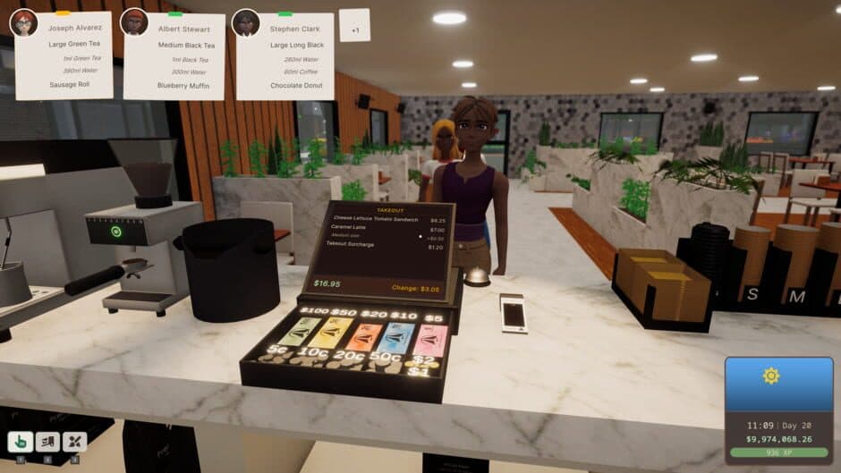Скриншот 5 из Cup and Counter: Coffee Shop Simulator