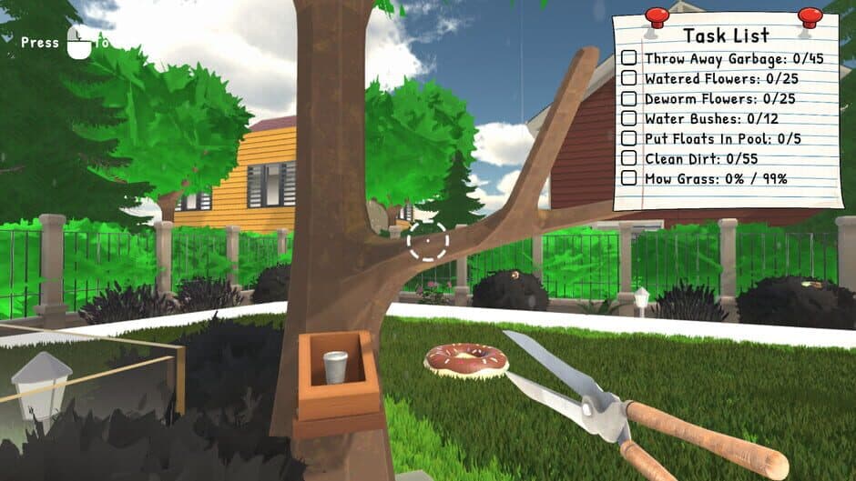 Скриншот 9 из Garden Cleanup Simulator