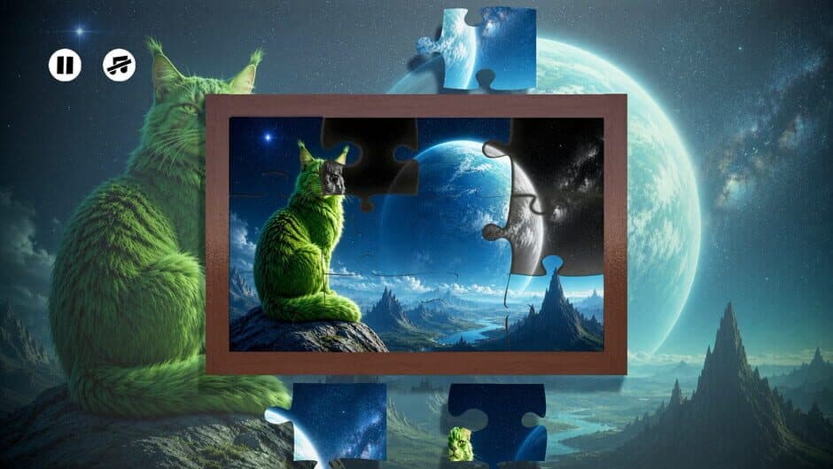 Скриншот 1 из Puzzles: Space Cats