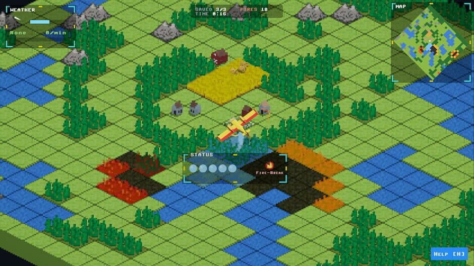 Скриншот 4 из Wetline: Fire Break