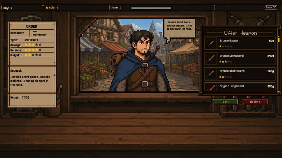 Скриншот 1 из Swordsmith of Greyhaven