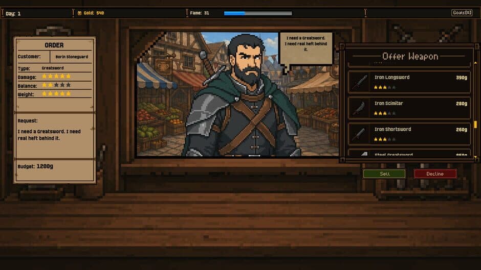 Скриншот 2 из Swordsmith of Greyhaven