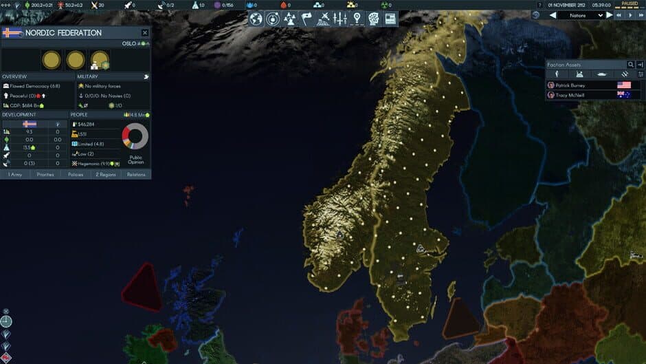 Скриншот 1 из Terra Invicta: Dark Skies