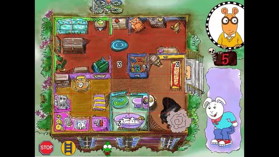Скриншот 1 из Arthur's Math Games