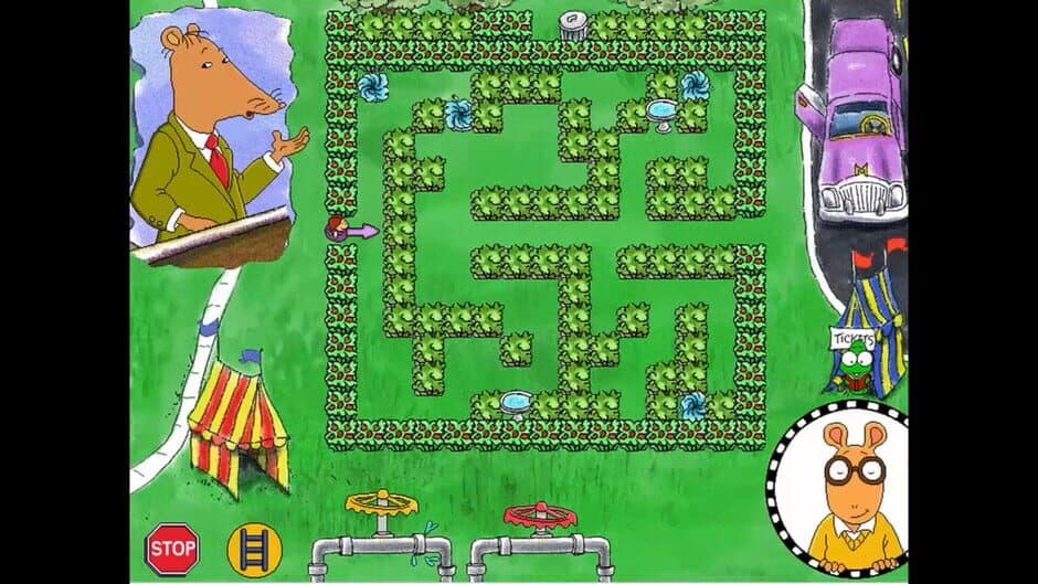 Скриншот 2 из Arthur's Math Games