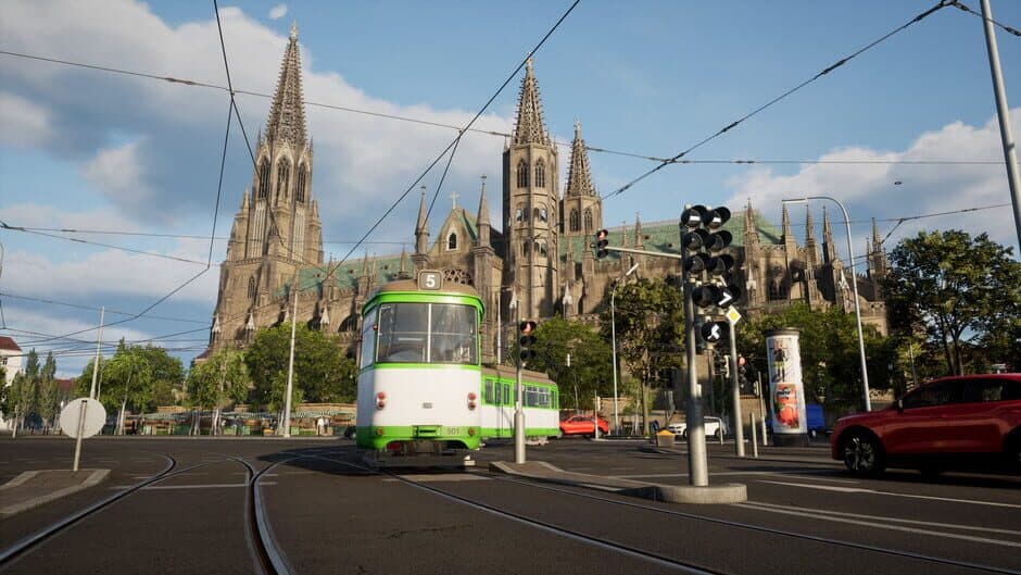 Скриншот 5 из City Transport Simulator 2026: Tram DLC - GT8N Mannheim