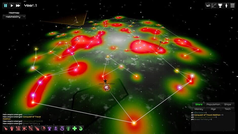 Скриншот 4 из GalactiWar: Empire Simulator