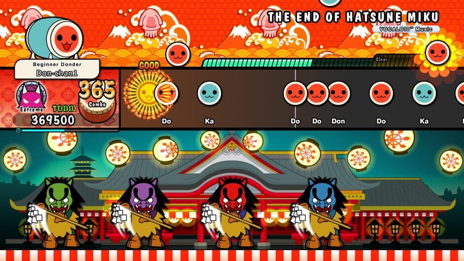 Скриншот 1 из Taiko No Tatsujin: Rhythm Festival - Hatsune Miku Pack Vol. 7